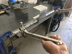 Ручной листогиб для гибки металла — своими руками