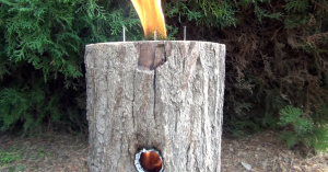 Инструкция: Как сделать турбо горелку из чурака