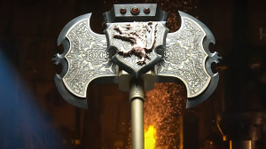 Кузнецы из Baltimore Knife and Sword  выковали топор короля Годрика из игры Elden Ring