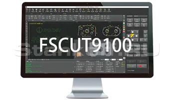 Поворотная лазерная голова с автофокусом BLT462 и система ЧПУ FSCUT 9100