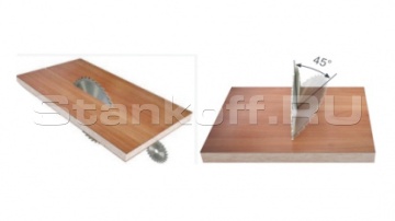 Наклон пильного узла