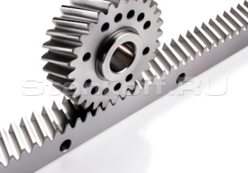 Зубчатая передача «шестерня-рейка» 