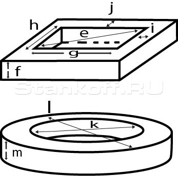 e - 350мм
f - не ограничено
g - 245мм
h - 245мм
i - не ограничено
j - не ограничено
k - 290мм
l - 300мм
m -  не ограничено