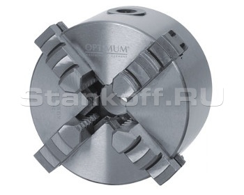 4-кулачковый патрон o 125 мм c центральным зажатием или c независимым зажатием