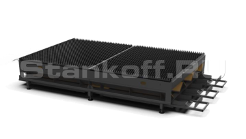 Сварная станина из листа и труб