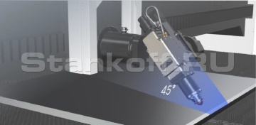 Поворотная лазерная голова с автофокусом BLT482 и система ЧПУ FSCUT 9100