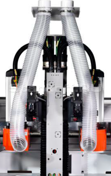 Фрезерный узел для снятия свесов