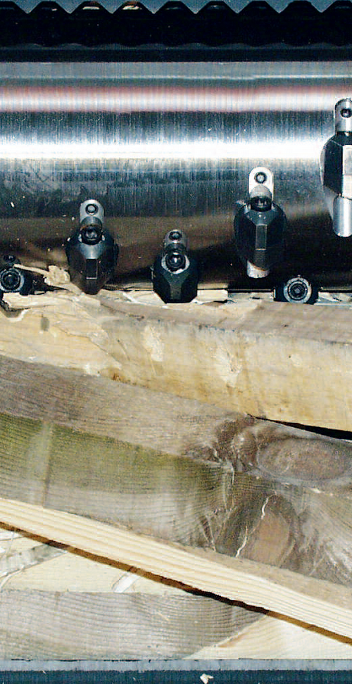 шредер для измельчения древесных отходов lr630