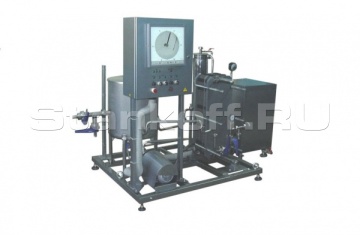 Пластинчатый пастеризатор-охладитель молока ПО-1500