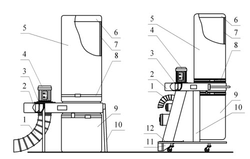 устройство стружкоотсоса чертежи