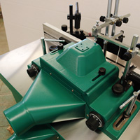 Защитный колпак с патрубком для отвода стружки