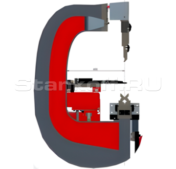 Увеличенный ход и раскрытие