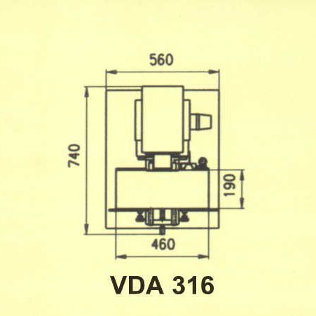 Сверлильно-пазовальный станок VDA-316