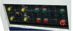 Станок шипорезный односторонний с узлом клеенанесения Beaver-16/AP, пульт управления станком