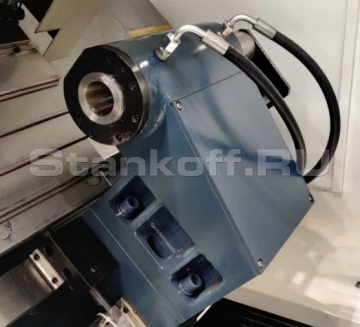 Задняя механическая бабка с гидравлическим приводом пиноли  