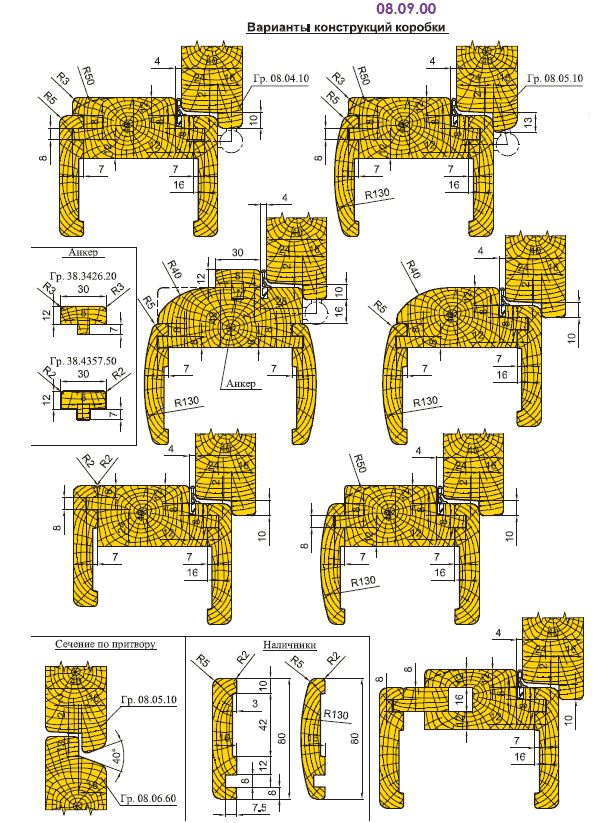 Дверные коробки