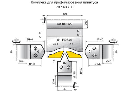 Фрезы профильные cпециальные