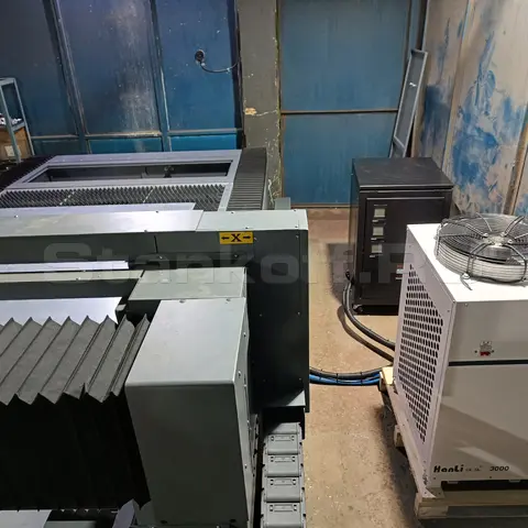 Пусконаладка оптоволоконного лазерного станка по металлу STL-1530FP/3000 Raycus в Санкт-Петербурге