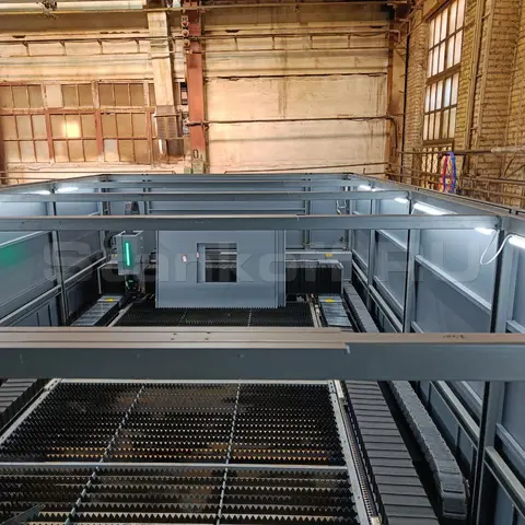 Пусконаладка оптоволоконного лазера в защитной кабине STL-2060G/6000 Raycus в Магнитогорске