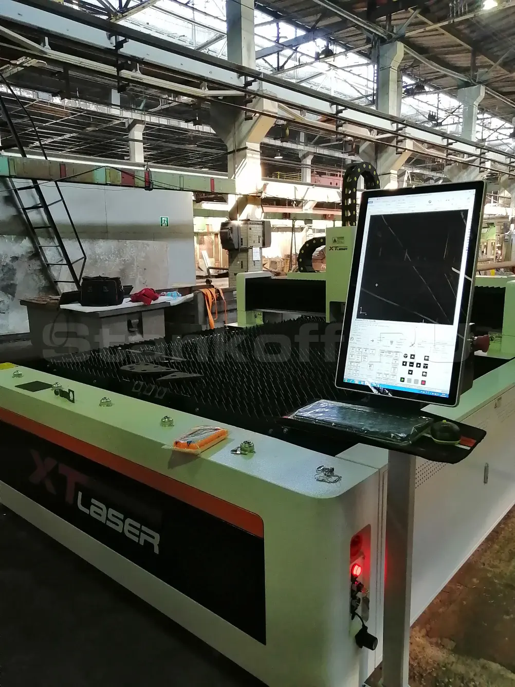 Пусконаладка оптоволоконного лазерного станка XTC-1530H/1500 IPG в Самаре