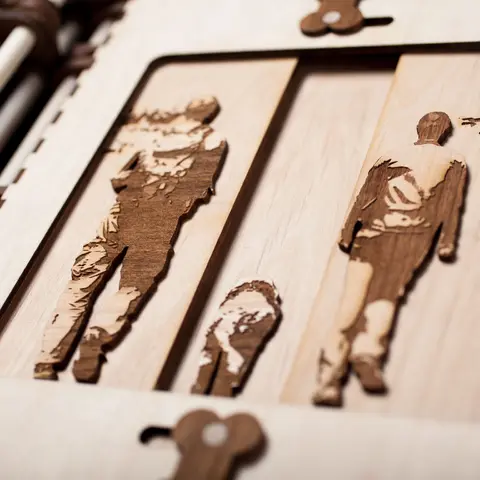 Книга с головоломками — классный DIY проект для лазерного станка
