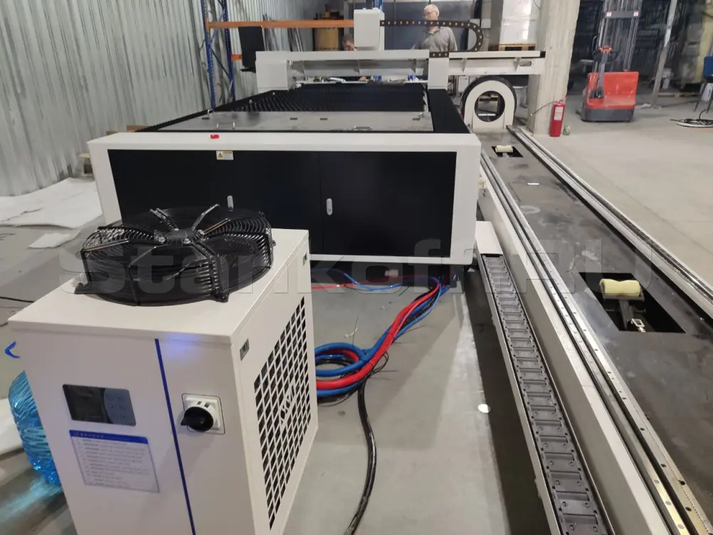 Пусконаладка оптоволоконного лазерного станка для резки листов и труб XTC-1530HT/3000 Raycus в Воронеже