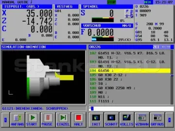 LCD монитор 10,4" + MANUAL GUIDE I (FANUC)