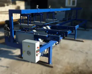 Торцовочный станок проходного типа Стилет ТСП-50/3-3000 (мультиторцовка) — фото 3