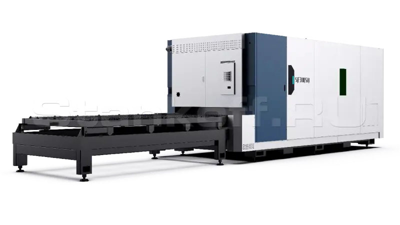 Оптоволоконный лазерный станок закрытого типа SENFENG SF3015H/6000 Raycus