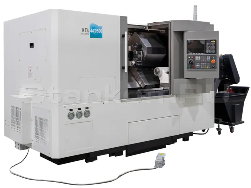 Токарный центр с наклонной станиной с ЧПУ KTL44S/500 HCNC 808Di