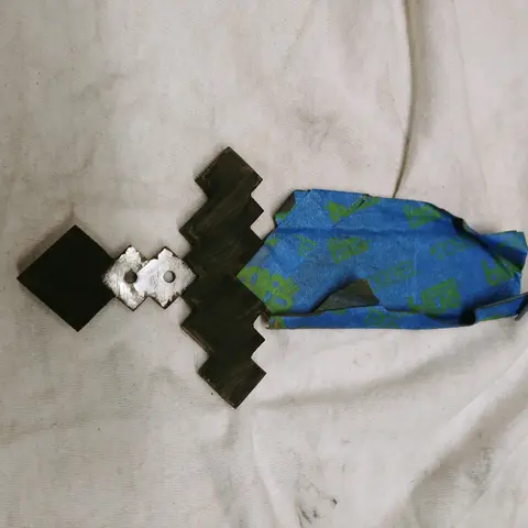 Нож для писем в стиле меча из игры Minecraft