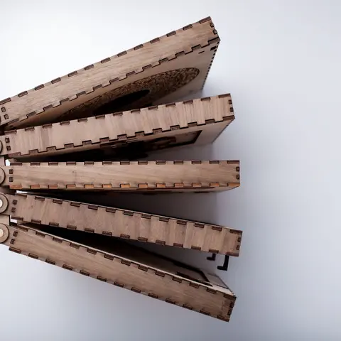 Книга с головоломками — классный DIY проект для лазерного станка