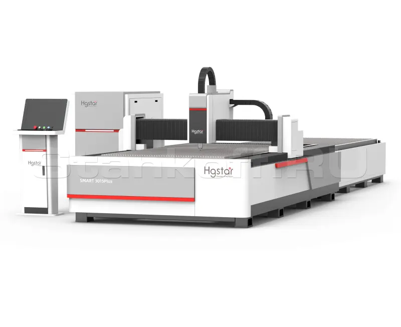 Оптоволоконный лазерный станок HGTECH SMART-3015PLUS/3000 Raycus
