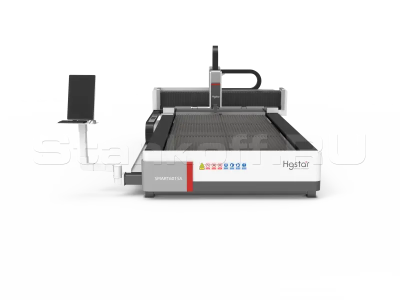 Оптоволоконный лазерный станок HGTECH SMART-6015A/6000 Raycus