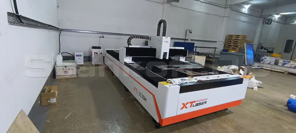 Пусконаладка оптоволоконного станка для резки металла XTC-1530H/3000 Raycus в Павловском Посаде