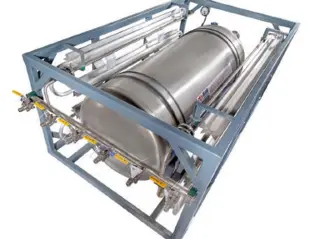 Горизонтальный криогенный газификатор DPW650–495(500)–1.6–30–4 — фото 3