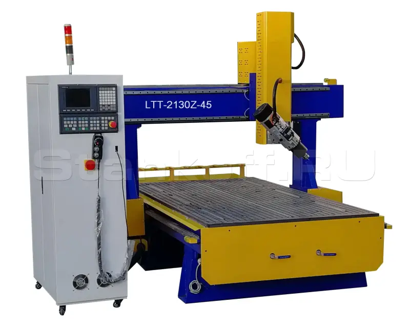 Фрезерный станок с ЧПУ с наклоняемым шпинделем LTT-2130Z-45