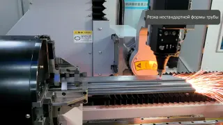 Лазерный станок для резки труб высокой скорости LPC-A160T/3000 Raycus — фото 8