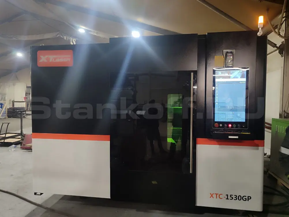 Высокомощный оптоволоконный лазерный станок XTC-1530GP/12000 Raycus