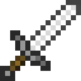 Нож для писем в стиле меча из игры Minecraft