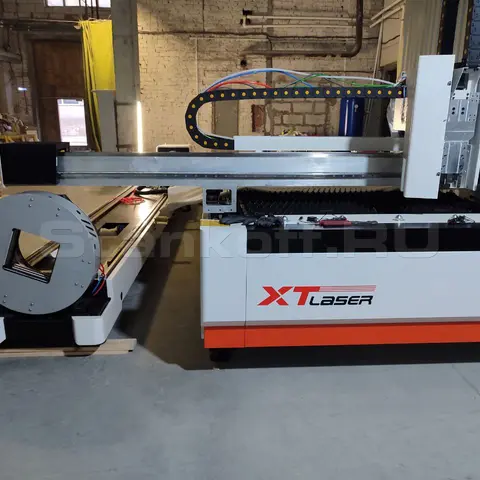 Пусконаладка оптоволоконного лазерного станка для резки листов и труб XTC-1530HT/3000 Raycus в Воронеже