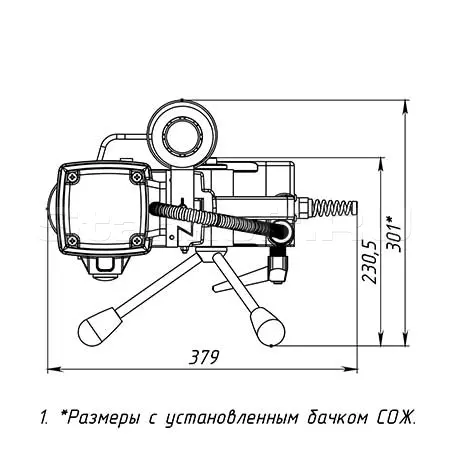 Магнитный сверлильный станок MBSA 100