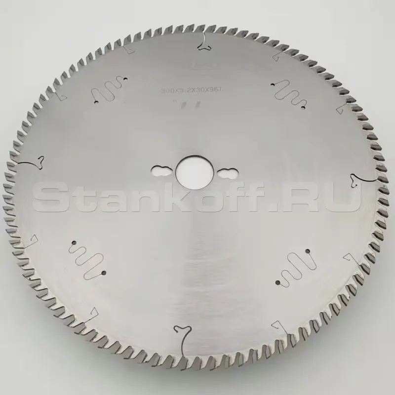 Пильный диск для ДСП 300×3.2/2.2×30 Z96T ST3 трапеция RED SAMURAI