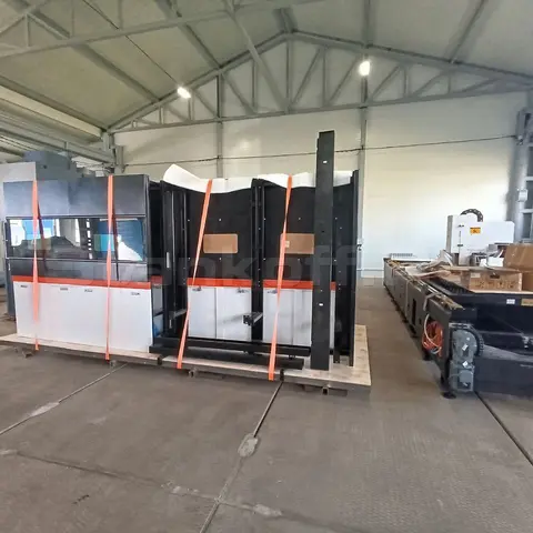Пусконаладка высокомощного оптоволоконного лазерного станка в защитной кабине XTC-1560GP/12000 Raycus в Муслюмово