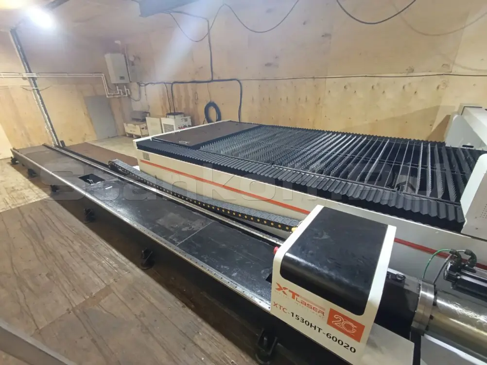 Пусконаладка оптоволоконного лазерного станка для резки листов и труб XTC-1530HT/3000 Raycus в Набережных Челнах