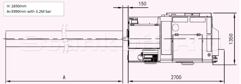 Автомат продольного точения Spectr ST-325