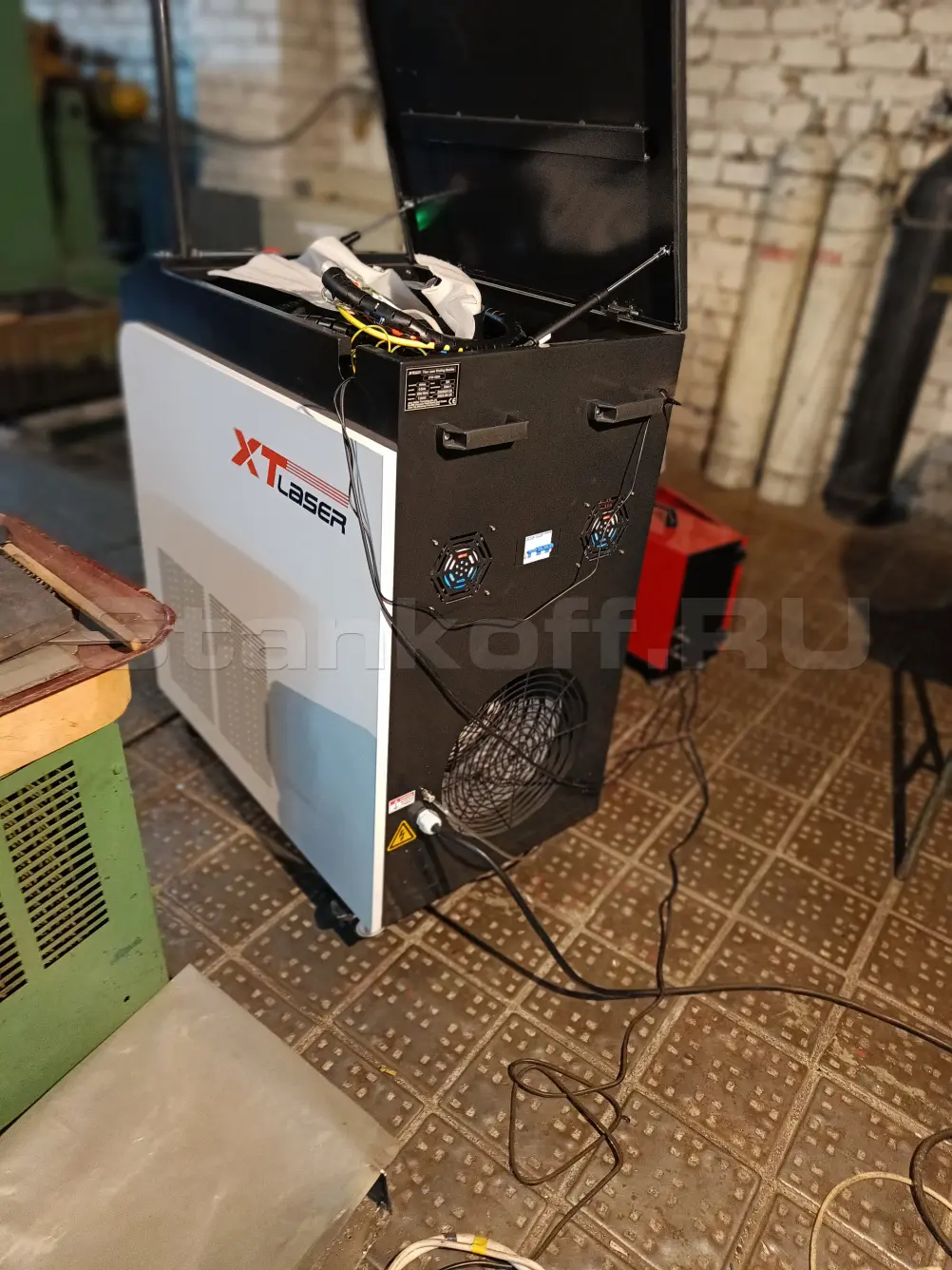 Пусконаладка оптоволоконного лазерного аппарата 3 в 1 XTW-1500A/1500 Raycus в Тольятти