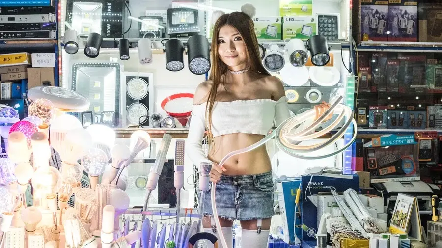 Наоми Ву также известная как Sexy Cyborg — мастер по DIY проектам и видеоблогер из Китая