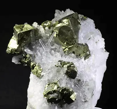 Chalcopyrite. Chinese Shang Dynasty already used chalcopyrite to refine
copper