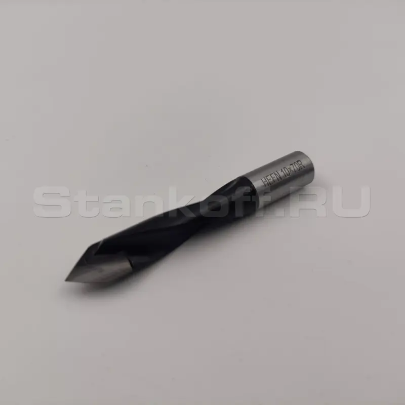 Сверло для сквозных отверстий для присадочного станка NORMAL HEFN правое D10x70 S10 RH